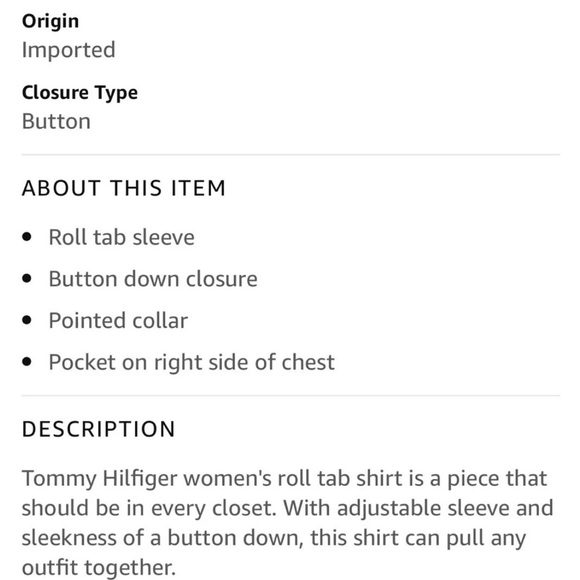 Tommy Hilfiger Long sleeve button down shirt - Picture 5 of 7